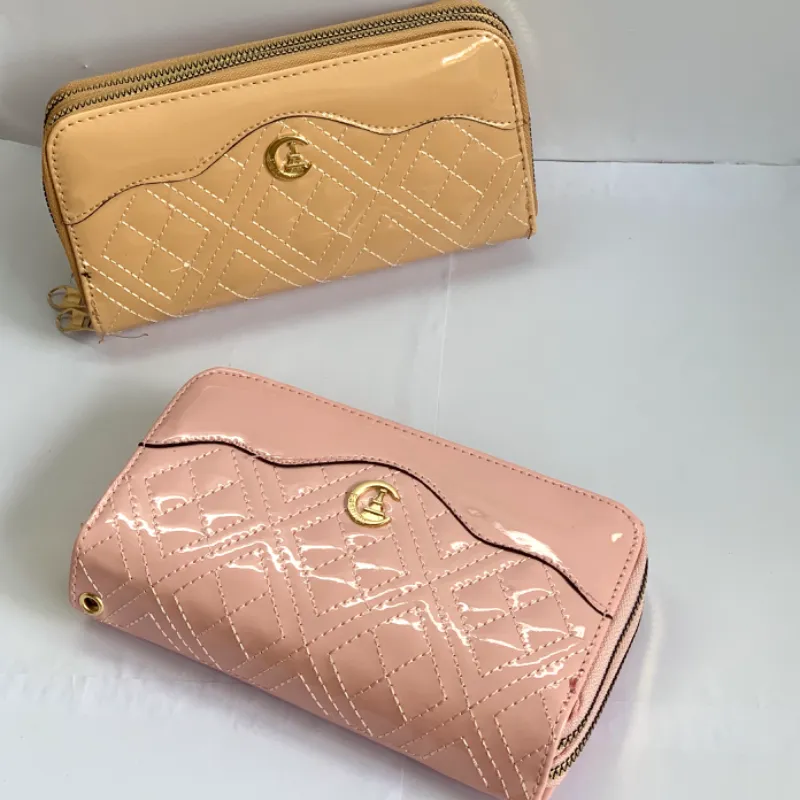 Monederos de doble zipper