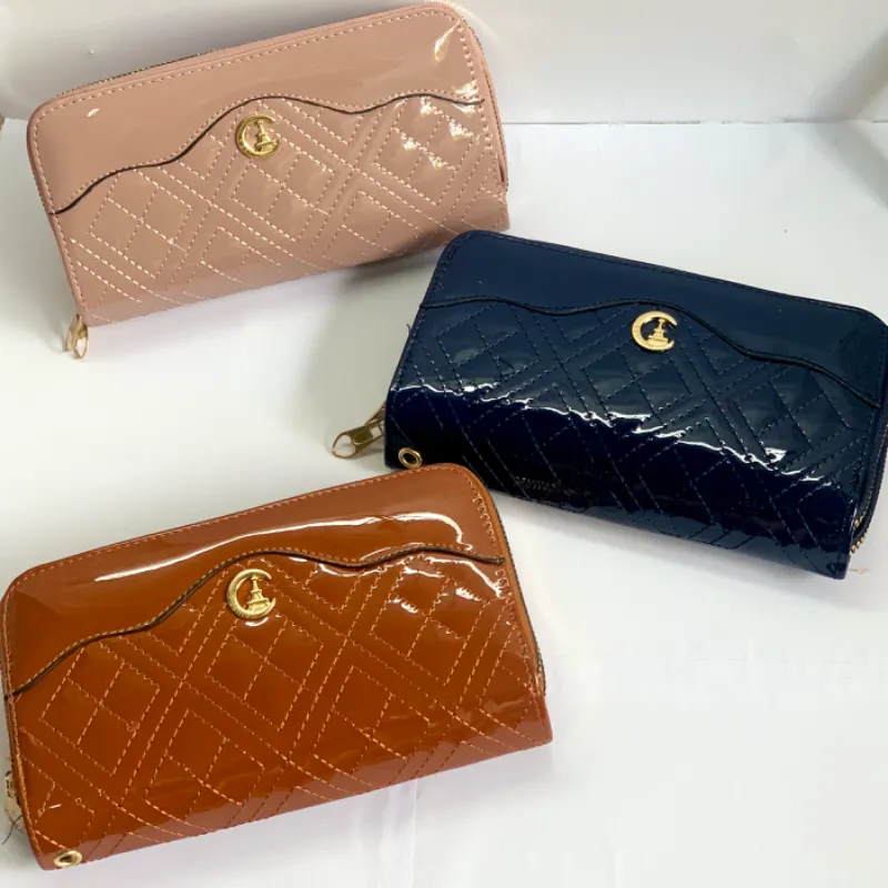 Monederos de doble zipper