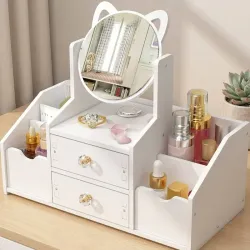 Organizador y Tocador con Espejo
