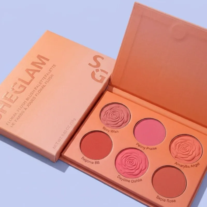 Paleta de Rubores Floral Sheglam