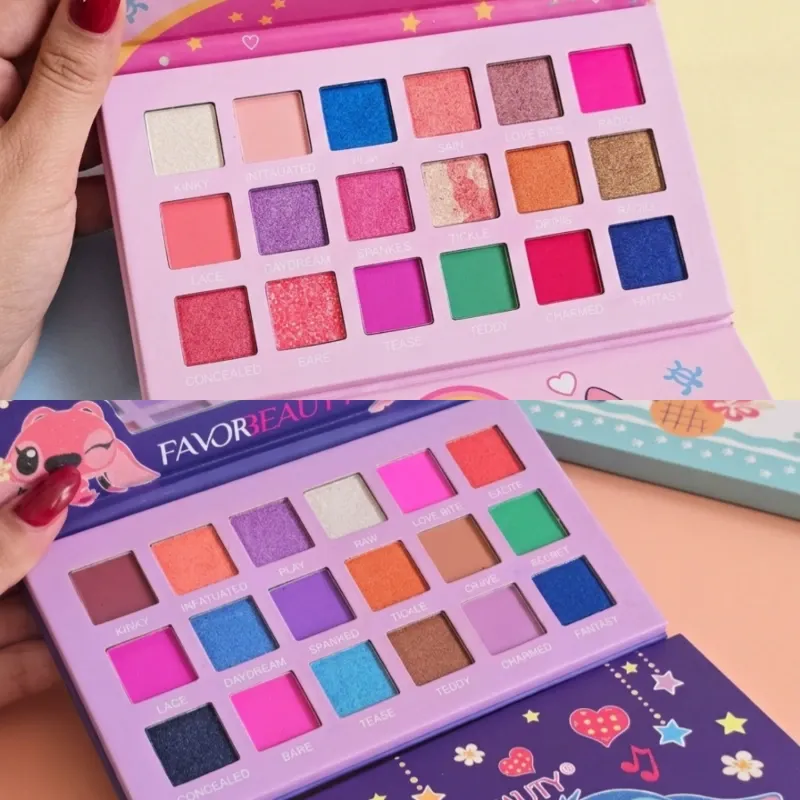 Paleta de Sombras de Stitch & Ángel