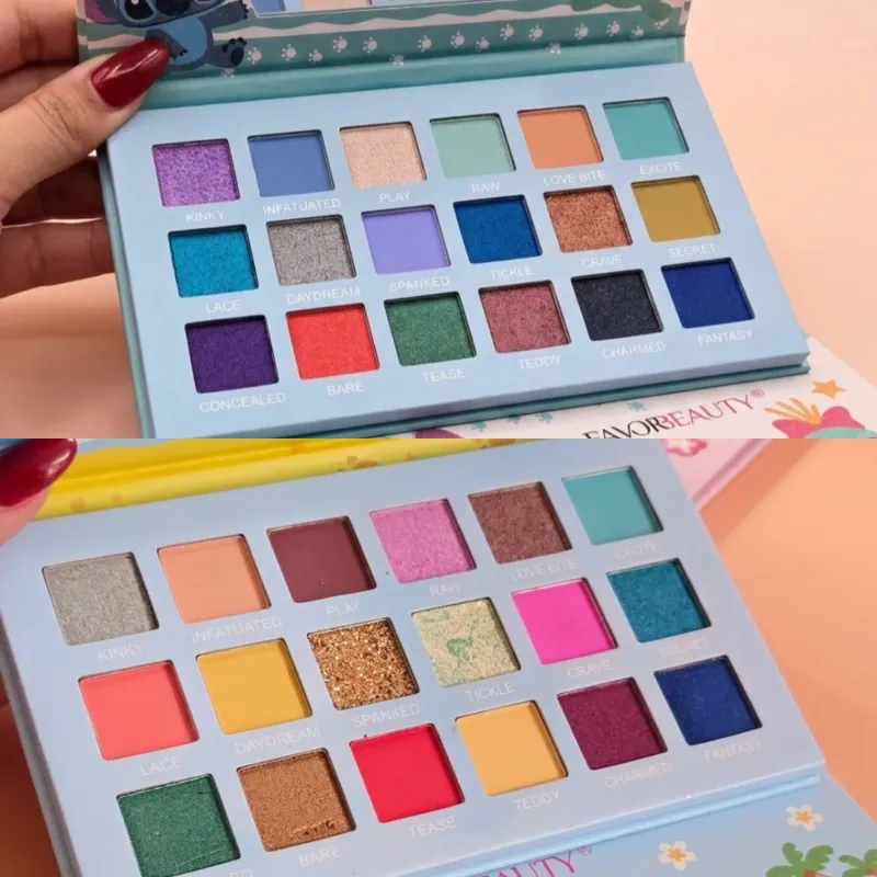 Paleta de Sombras de Stitch & Ángel