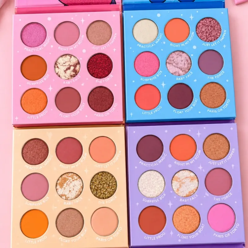 Paleta de Sombras de Stitch y Ángel