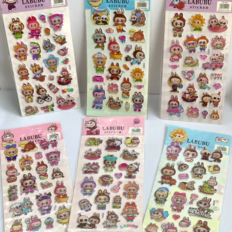 Pegatinas sticker de Labubu
