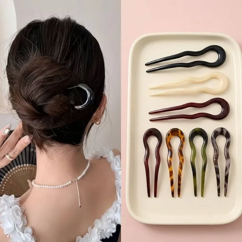 Pinzas para Cabello en Forma de U