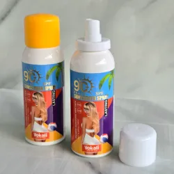 Protector solar en spray