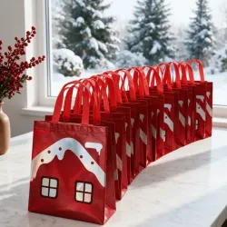 Regalo Navideñas Ecológicas de Casita de Jengibre/Papá Noel