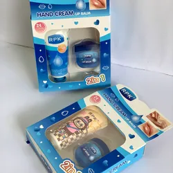 Set de crema de manos y bálsamo de labios