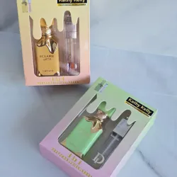 Set de perfume y brillo