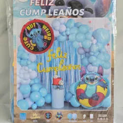 Set Grande de Decoración Stitch