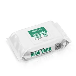 Toallitas desmaquillante de Aloe Vera