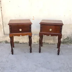 Mesitas de noche Colonial 2