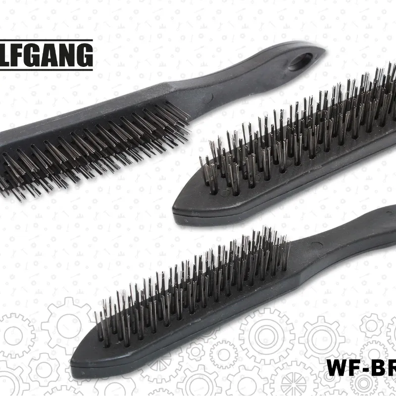 Cepillo alambre 4 hilera 