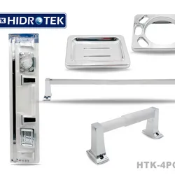 Juego accesorio de baño plástico 