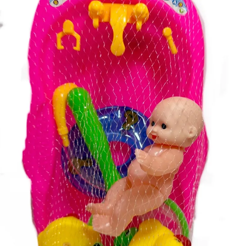 Set de bebé con bañadera 