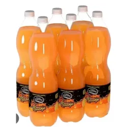 6 refresco de naranja x 1.5 litros 