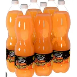 6 refrescos de naranja 1500ml 