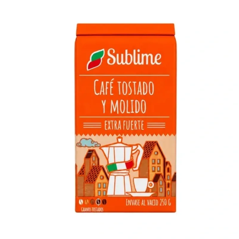 Cafe extra fuerte sublime 250g
