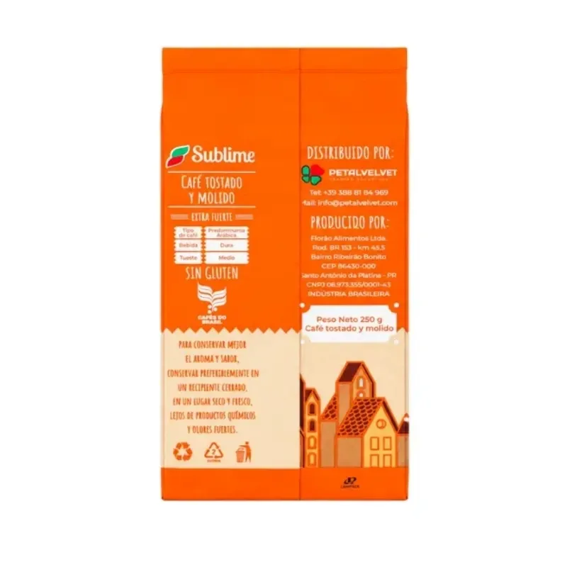 Cafe extra fuerte sublime 250g