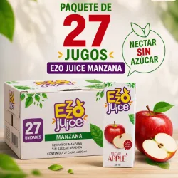 Caja de néctar de manzana 27 u