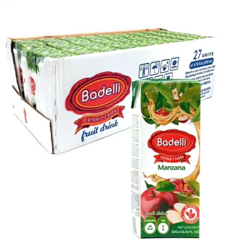 Caja de néctar manzana 27 u x 200ml 