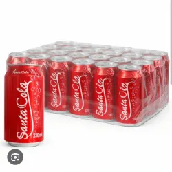 Caja de refresco Santa Cola (24 unid)