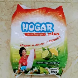 Detergente en polvo Hogar Plus 500g 