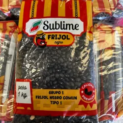 Frijoles negro 1kg