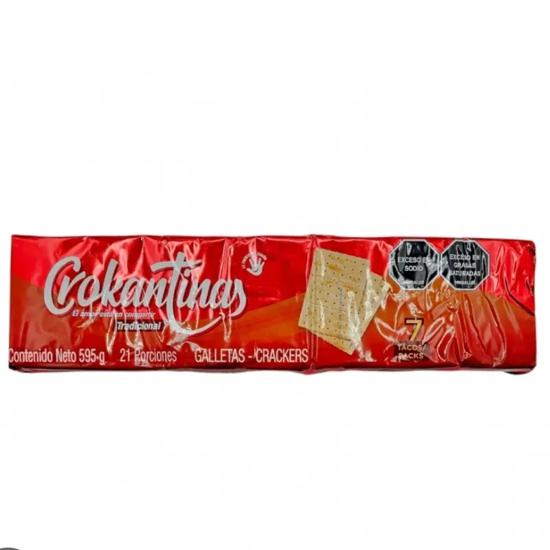 Galleta saladas Crokantina 7 tacos