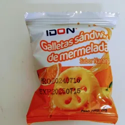 Galleta sándwich de mermelada 