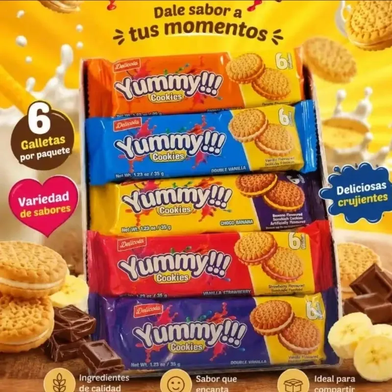 Galletas Yummy pack de 10 unidades