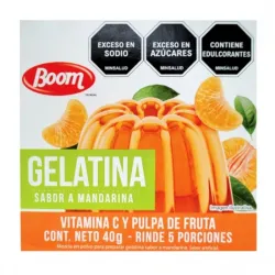 Gelatina sabor mandarina