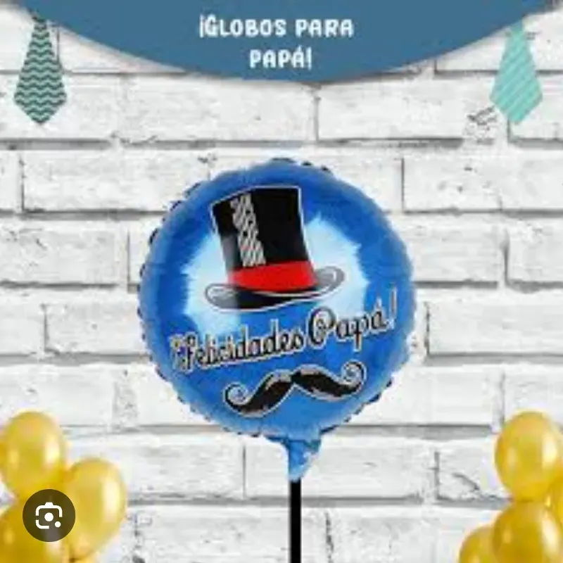 Globo Felicidades Papá 