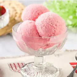 Helado de fresa (4 litros)