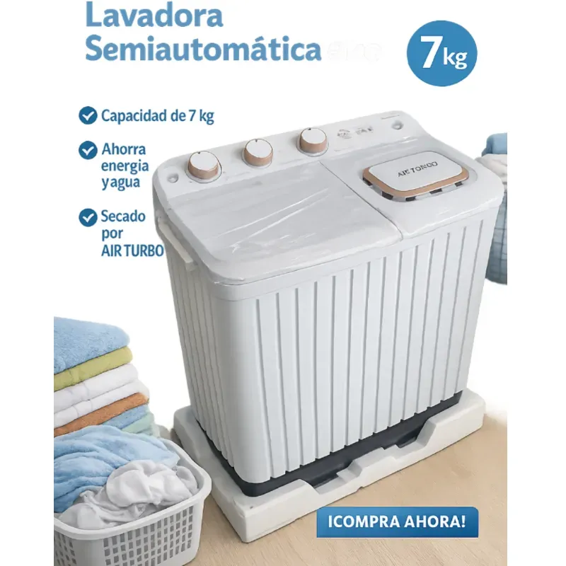 Lavadora semiautomática eko