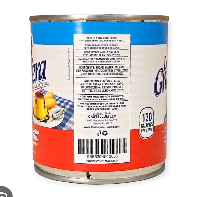 Leche condensada La Granjera