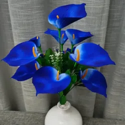 Anturios artificiales - azules
