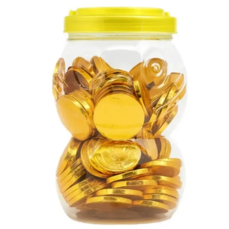 Monedas de chocolate