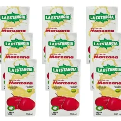 Nectar de manzana (9 unid) x 200ml