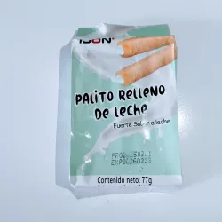 Palito relleno de leche
