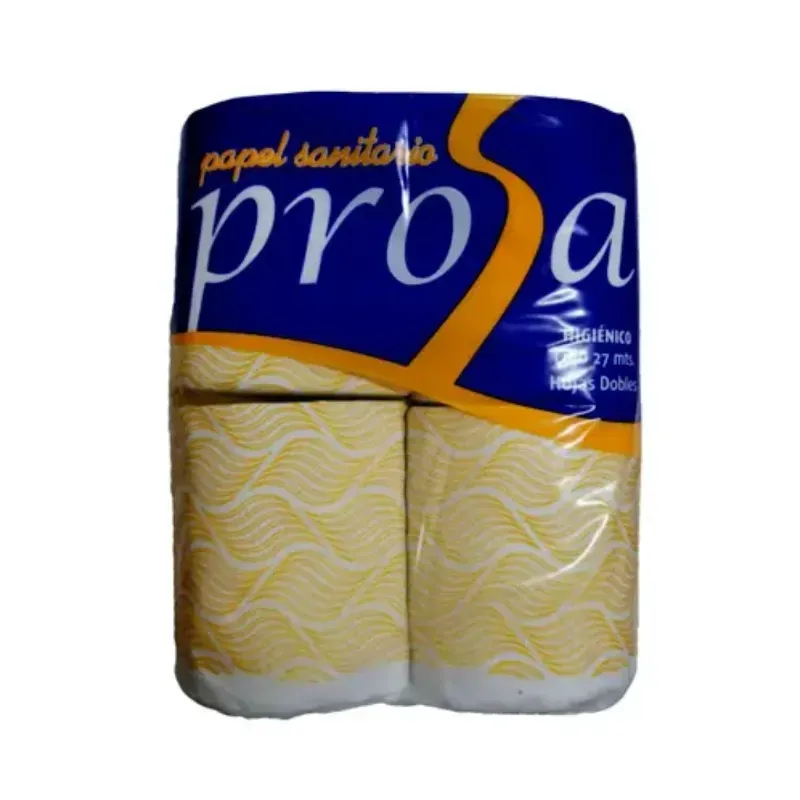 Papel higiénico pqte 4 rollos