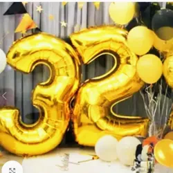 Globo de número (32 pulgadas)