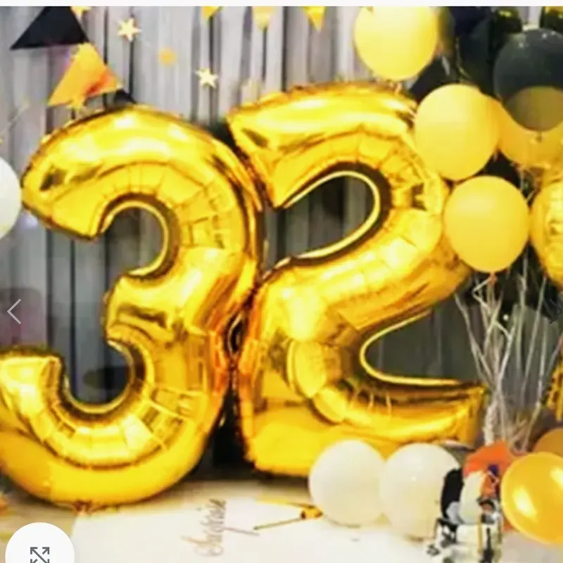 Globo de número (32 pulgadas)