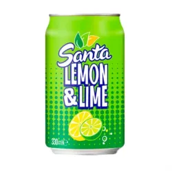 Refresco gaseado limón y lima M/Santa 330ml