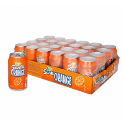 Refresco gaseado naranja 24 unidades
