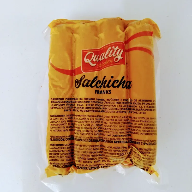 Salchicha Pollo-Res 350g