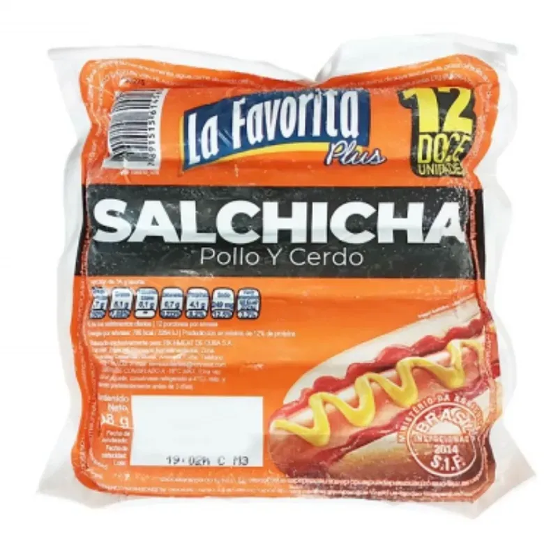 Salchicha Pollo y Cerdo