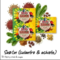 Sazón culantro y achiote 3 unidades