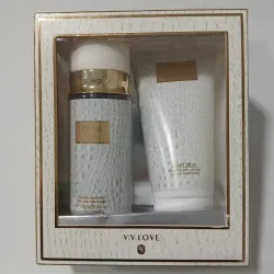 Set de permume (blanco)