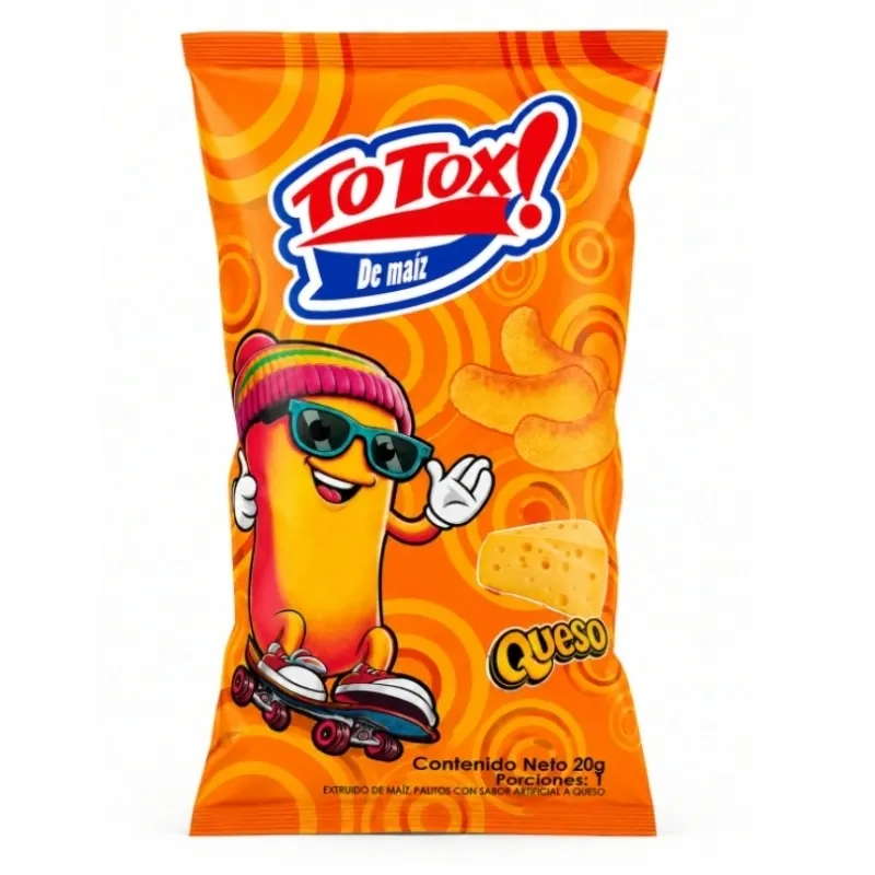 To Tox! De maíz (pelly sabor queso)